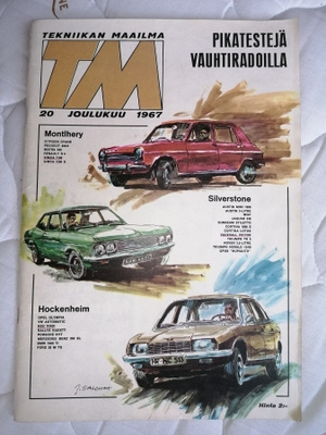 Tekniikan Maailma 20/1967 Saab 99  Datsun 1000