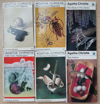 6 x Agatha Christie english