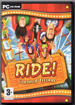 PC CD-ROM: RIDE! CARNIVAL TYCOON (WIN XP/VISTA)