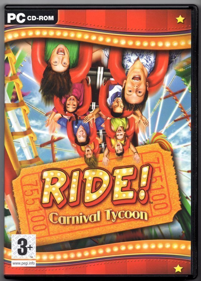 PC CD-ROM: RIDE! CARNIVAL TYCOON (WIN XP/VISTA)
