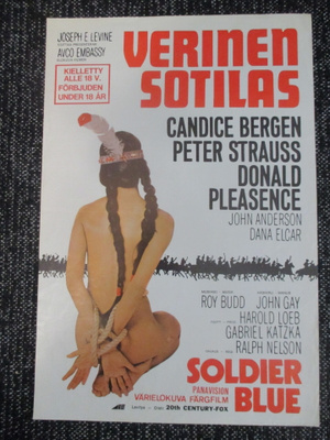 Verinen sotilas (Ralph Nelson, 1970) - vanha elokuvajuliste