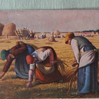 elonkorjuu-taidekorti, kulkenut 1953 - pikkukuva 1