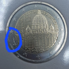 ALE! Vatikaani 2 euro juhlaraha - Michelangelo 2025 - pikkukuva 3