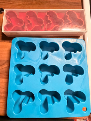 Iittala Aalto servettirenkaat ja jääpalamuotti