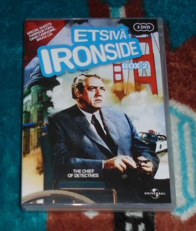 ETSIVÄ IRONSIDE ~ Box 2 ~ 3 DVD Rikossarja v. 1967
