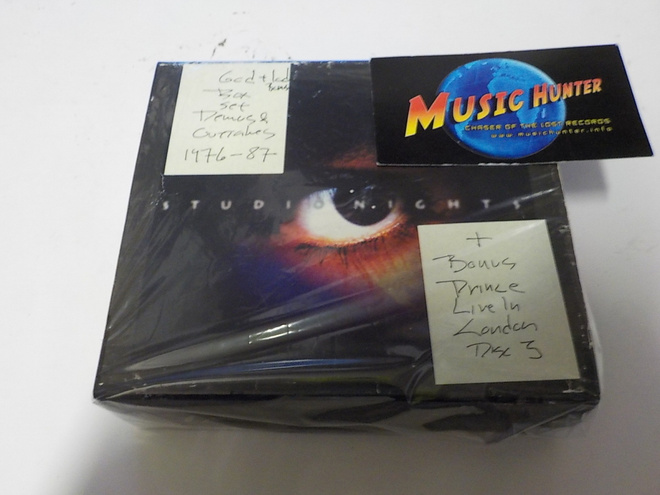 PRINCE - STUDIO NIGHTS DEMOS AND OUTTAKES 6+1CD BOKSI