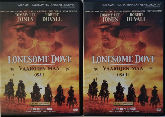 LONESOME DOVE - VAAROJEN MAA I & II DVD