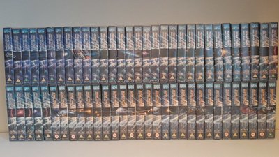 VHS: STAR TREK: Deep Space Nine. Kaudet 1-5 (1993-97) 62xVHS