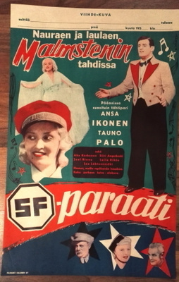 Vanha elokuvajuliste: SF-Paraati