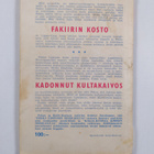 Outsider : Fakiirin kosto - pikkukuva 2
