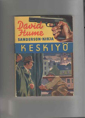 Hume,David: Keskiyö: salapoliisiromaani,Otava 1939,nid.,hyvä