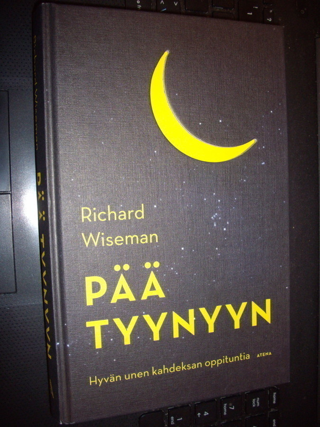 Richard Wiseman : PÄÄ TYYNYYN ( 1 p. 2015 ) Sis. postikulun