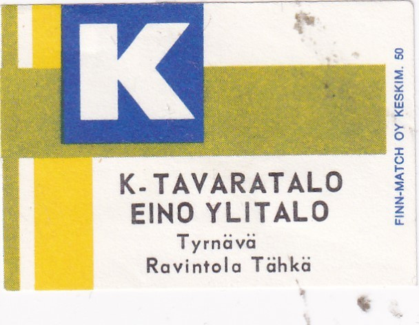 Tyrnävä, K - tavaratalo Eino Ylitalo    b609