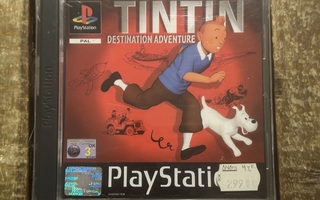Tintin Destination Adventure PS1 (CIB)