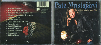 PATE MUSTAJÄRVI . CD-LEVY . AJAN PÄIVIN , AJAN ÖIN