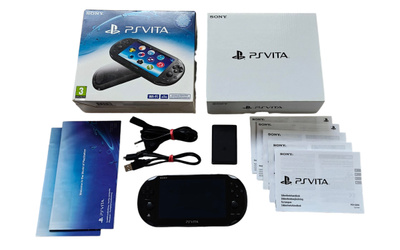 PSV - Playstation Vita PCH-2016 -konsoli + 8GB (CIB)