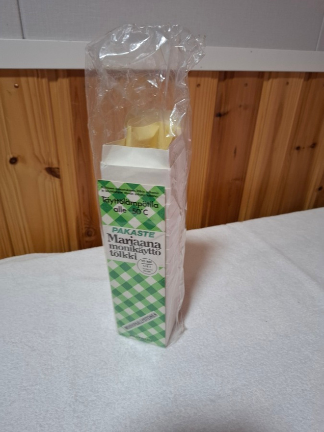 Marjaana monikäyttötölkki pakkaus 1970-1979