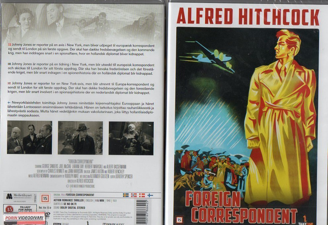 foreign correspondent	(67 072)	UUSI	-FI-	DVD	nordic,		george