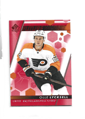 OLLE LYCKSELL - FUTURE WATCH # 157 - RED - 2022-23 SP AUTHEN