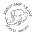 Åland 2002  Eurooppa 0,40 €  EP alareuna LOISTO LaPe 208 - pikkukuva 2