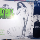 7" single  : Hybrid Children : All covered with red ( SIS PO - pikkukuva 1