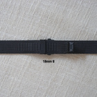 Musta 18mm mesh ranneke taittolukolla - pikkukuva 4