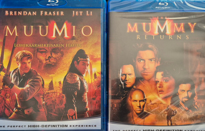 Muumio: Lohikäärmekeisarin hauta +Returns -Blu-Ray