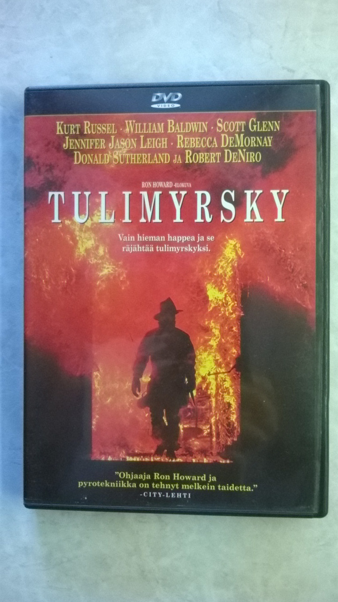Backdraft - Tulimyrsky DVD Egmont