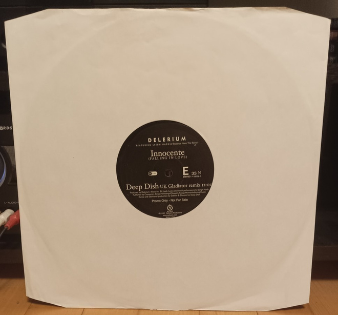 Delerium - Innocente (Deep Dish UK Gladiator) promo 12"