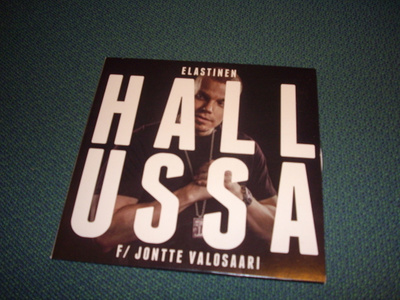 ELASTINEN f/ Jontte Valosaari: Hallussa CDS (Sis.postikulut)