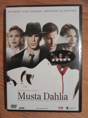 Musta dahlia dvd,uusi,brian de palma
