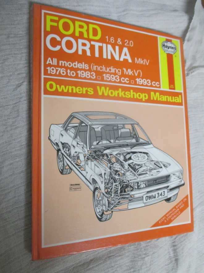 FORD CORTINA 1.6 & 2.0 korjausopas