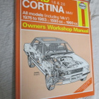 FORD CORTINA 1.6 & 2.0 korjausopas - pikkukuva 1