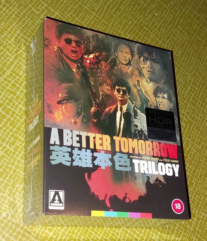 4K Ultra HD: A Better Tomorrow Trilogy (Arrow Films, UK)