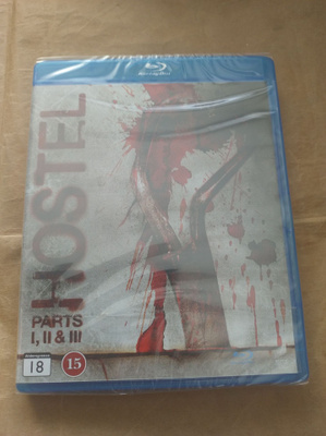 Hostel parts 1, 2 & 3 (Bluray) (3 levyä)