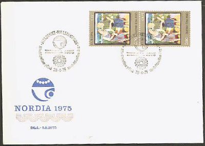 1975 Eurooppa 90p FDC