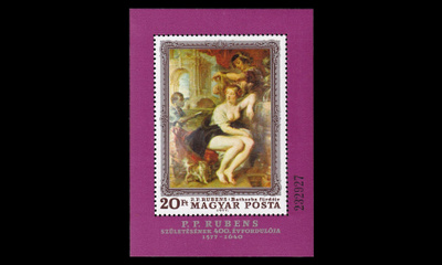 Unkari 3204BL123 ** Rubensin syntymästä 400v (1977)