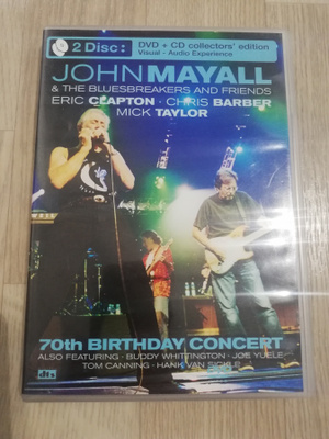 John Mayall & The Bluesbreakers - 70th Birthday Co..(DVD+CD)