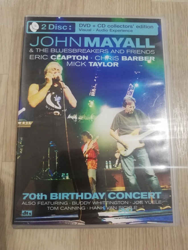 John Mayall & The Bluesbreakers - 70th Birthday Co..(DVD+CD)