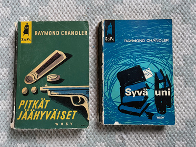 RAYMOND CHANDLER, Pitkät Jäähyväiset ja Syvä Uni dekkarit