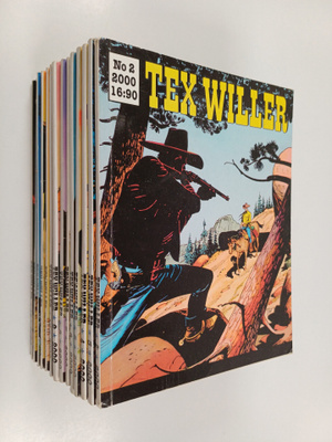 Tex Willer vuosikerta 2000 (puuttuu nrot 1 ja 13)
