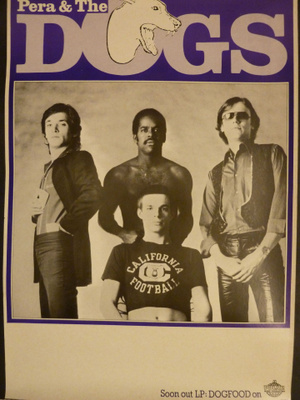 PERA & THE DOGS Dogfood PROMOJULISTE 1979.