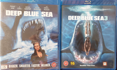 DEEP BLUE SEA & DEEP BLUE SEA 3 BLU-RAY