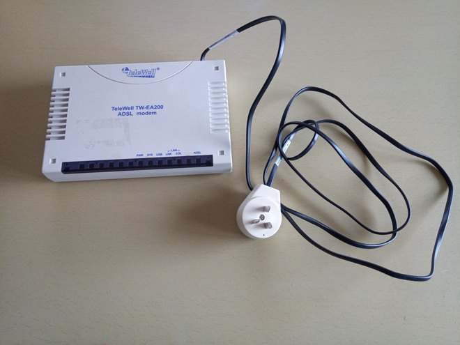 TeleWell TW-EA200 ADSL Router Vesrion 2