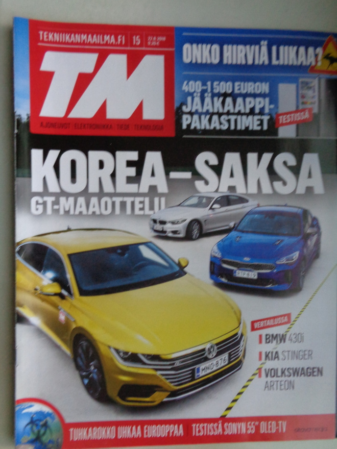 Tekniikan Maailma Nro 15/2018 (19.7)