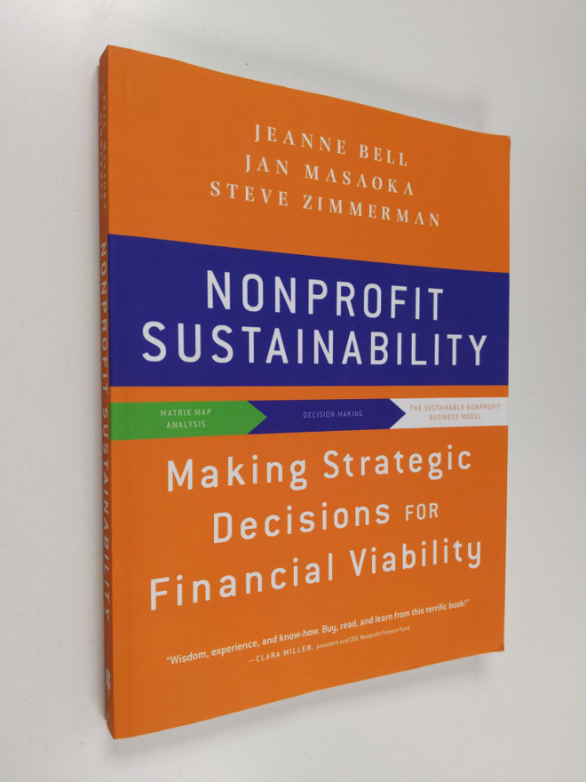 Steve Zimmerman ym. : Nonprofit Sustainability - Making S...
