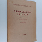 Isänmaallisia lauluja : Sekaäänisten laulujen 58-60. vihko - pikkukuva 1