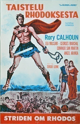 Elokuvajuliste: Taistelu Rhodoksesta (Sergio Leone)
