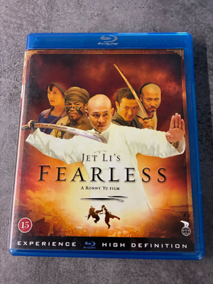 Jet Li’s fearless blu-ray