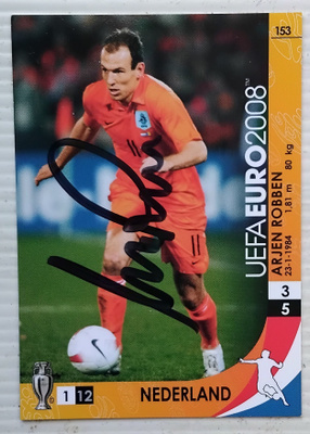 Arjen Robben Hollanti signed